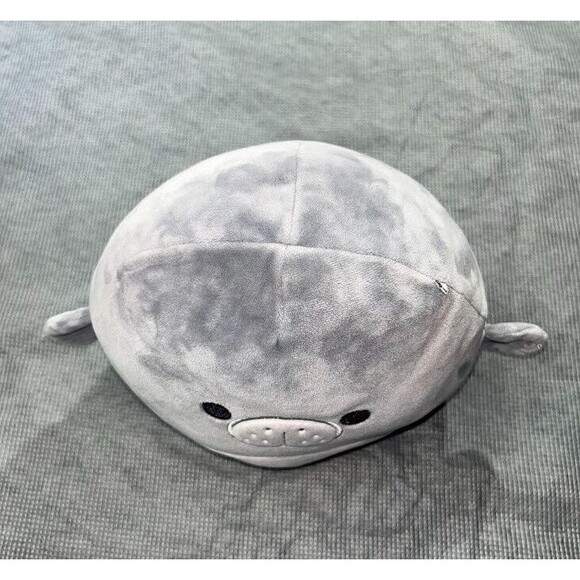 Squishmallows Gray 8" Matt Manatee Seal Plush KellyToy Squish RARE Retired - Picture 5 of 12